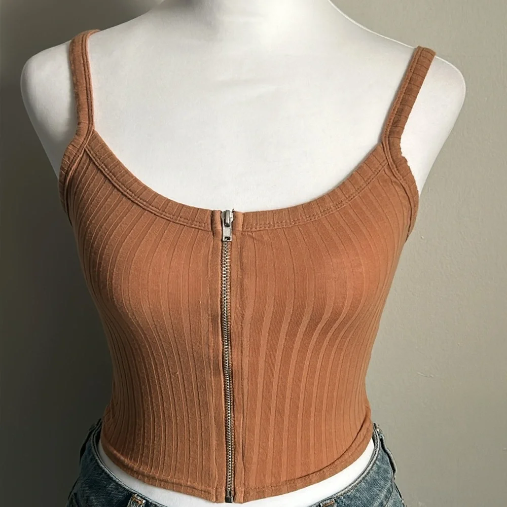 Collection of Juniors Style Crop Tanks Lottie Moss Hollister Me to We and More - Picture 2 of 15